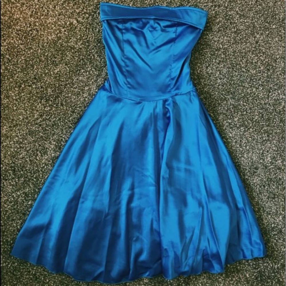 BLUE FORMAL DRESS